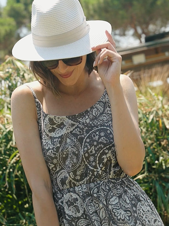 Achilleas Accessories Damenhut Weiß