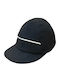 Lapin Kinderhut Jockey Stoff Marineblau