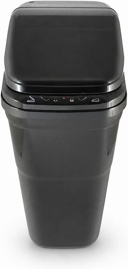 MRShome Plastic Waste Bin with Sensor Black 14lt
