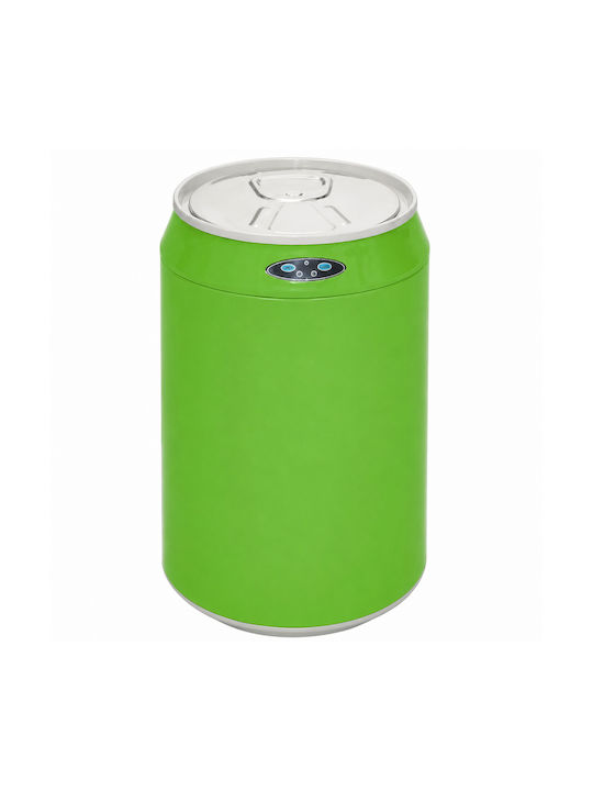 MRShome Plastic Waste Bin with Photocell Green 9lt