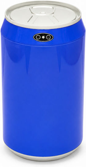 MRShome Kunststoff Mülleimer mit Sensor Blau 2,5 l
