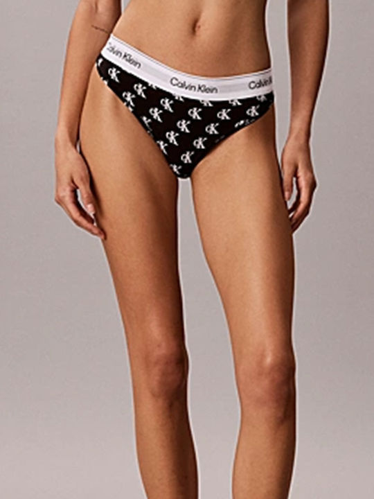 Calvin Klein Women's String Seamless Black