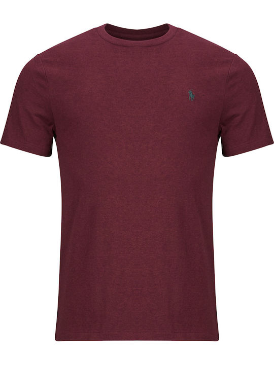 Ralph Lauren Polo Short Sleeve Burgundy Blouse