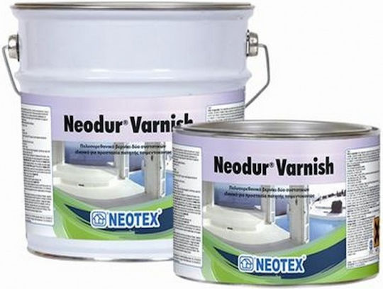 Neotex Neodur Polyurethan Oberflächen-Lackierung 2-Komponenten Farblose Glanz 15lt