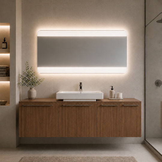 MRShome MRS4601005 Καθρέπτης Ολόσωμος Ορθογώνιος 120x60cm