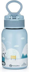 Petite & Mars Sticlă Pentru Copii Termos 350ml Albastră Petite & Mars Sticlă Pentru Copii Termos 350ml Albastră