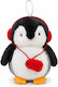 Plush Penguin Christmas 23 cm