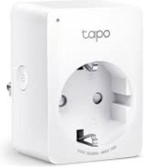 TP-LINK Tapo P110 Priză Inteligentă Un Singur Soclu cu Comutator și Telecomandă
