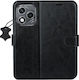 Smart Smart Handyhülle Leder Schwarz (Honor 400 Lite)
