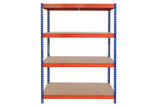 AR Shelving Ραφιέρα Dexion 100x50x192εκ. με 4 Ράφια Συνολικής Αντοχής 300kg