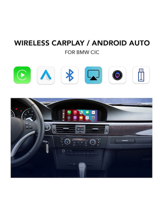 Digital IQ Car Audio System for BMW E90 / E91 / E92 / E60 / F01 Bluetooth USB WiFi GPS Apple CarPlay Android Auto with 10.2" Touch Screen