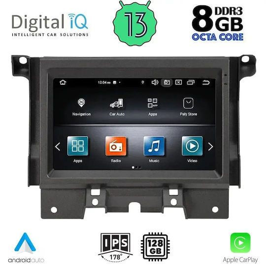 Digital IQ Ηχοσύστημα Αυτοκινήτου για Land Rover Discovery 2010-2016 (Bluetooth/USB/WiFi/GPS/Apple-Carplay/Android-Auto) με Οθόνη Αφής 7"