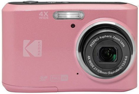 Kodak PIXPRO FZ45 Friendly Compact Camera 16MP Full HD (1080p) Optical Zoom 4x Pink