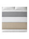 Adam Home (260gsm) - Κουβέρτα Πικέ Υπέρδιπλη 225x240εκ. White