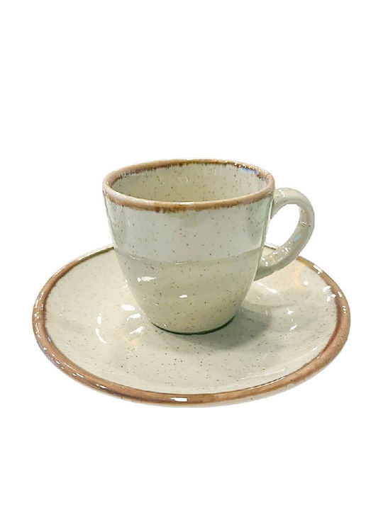 Espiel Essentials Essentials Чаша Espresso от Порцелан Зелен 90ml