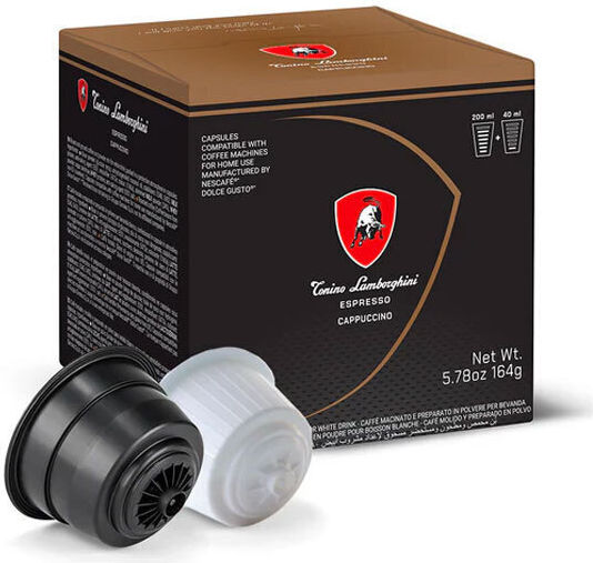 Torino Lamborghini Cappuccino Dolce Gusto Capsules 8+8 Pieces