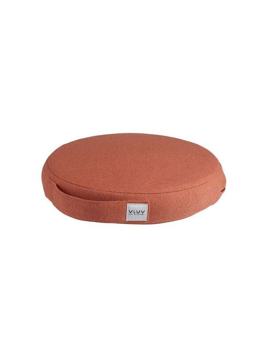 Vluv Gartenstuhlkissen Pil & Ped Rund Salmon 36x36cm