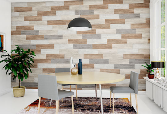 Kai Group Fliese Für Innenbereich Boden Wand Matt Porzellan 60x15cm Silber