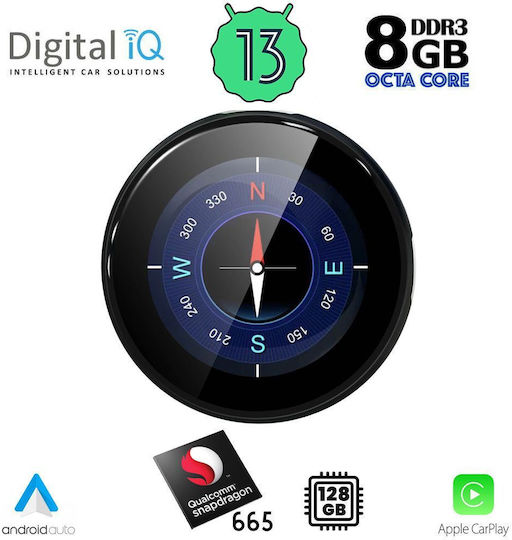 Digital IQ Asc Stream 8133 AI Box кабелен-безжичен Carplay към Android