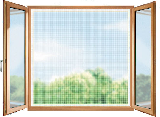 Tesa Стандартна мрежа за прозорец Стабилна Черна 130x150cm