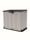 Keter Outdoor Storage Box Plastic 880lt Beige L132xW71.5xH113.5cm
