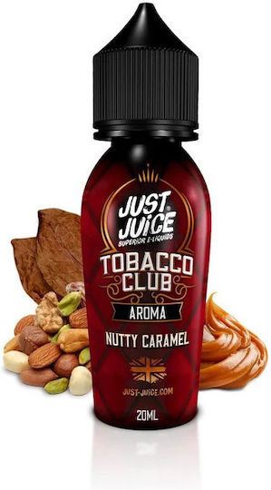 Just Juice Flavor Shot Nutty 12ml/60ml 1τμχ Nutty Caramel