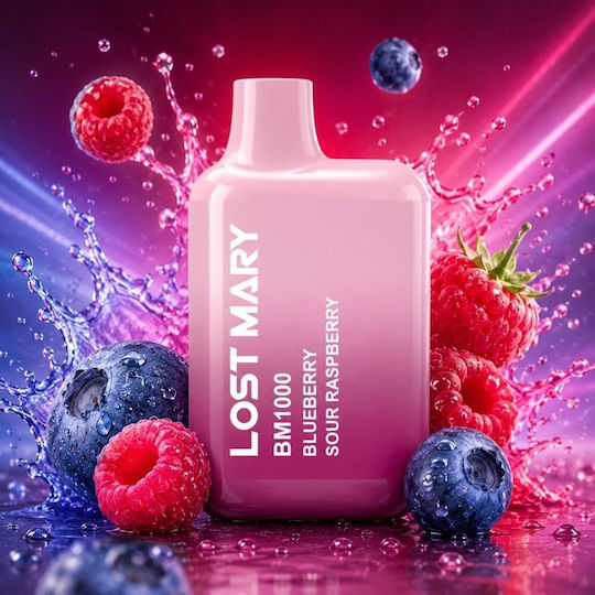 Lost Mary Țigară electronică de unică folosință Blueberry Sour Raspberry 2ml 20mg