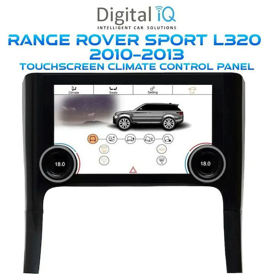 Digital IQ Ηχοσύστημα Αυτοκινήτου για Land Rover Range Rover Sport 2010-2013 με Clima (Bluetooth/USB/WiFi/GPS/CD) με Οθόνη Αφής 10"