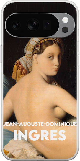 Jean Auguste Dominique Ingres Google Pixel 10 Pro XL Flexible TPU Transparent Silicone Mobile Phone Case