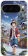 Mobile Phone Case Xmas Anime Monkey D Luffy Google Pixel 10 Pro XL Flexible TPU Transparent Silicone