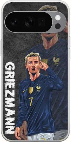 Football Stars Antoine Griezmann France Google Pixel 10 Pro XL Flexible TPU Transparent Silicone Case