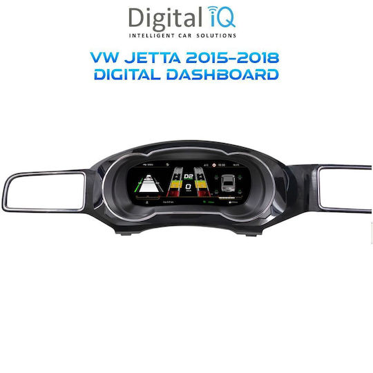 Digital IQ Car Audio System for Volkswagen Jetta 2015-2018 (Bluetooth/USB/WiFi/GPS) with 10.25" Touch Screen