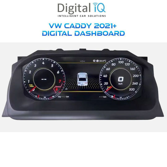 Digital IQ Ηχοσύστημα Αυτοκινήτου για Volkswagen Caddy 2021 (Bluetooth/USB/WiFi/GPS) με Οθόνη Αφής 10.25"