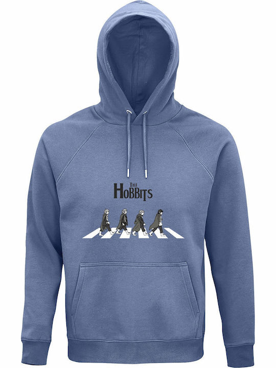 Bio-Kapuzenpulli Unisex Hobbits On Abbey Road L...