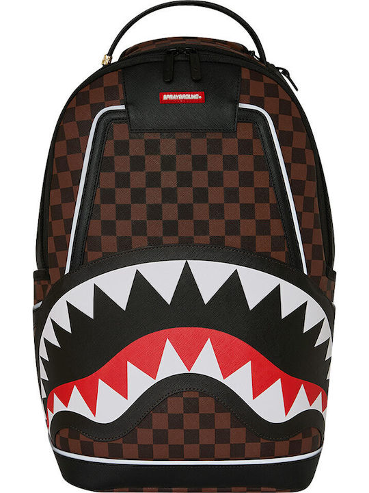 Sprayground Ученическа Раница с Джоб за Бутилка Hyperdrive Sharks In Paris 29 x 15 x 45см