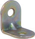 Eckregal aus Holz in Grau Farbe 20x20mm