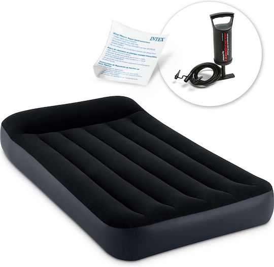 Intex Intex Luftmatratze Einzel mit Handpumpe 191x99x25cm