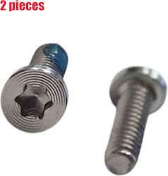 Комплект Винтове Screws Set Laptop Lenovo Ideapad Yoga 530-14ikb 81ek 81fq 710-11isk 80tx 710-11ikb 80v6 Flex 6-14ikb 81em 5s10r08744 5s10l58668 Torx T4 2mm X 6.5mm 2бр Код 1-bolt030