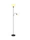 Globo Lighting Floor Lamp H178.7cm with E27 Bulb Socket Black