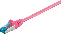 Goobay S/FTP Cat.6 (Gigabit) Cablu de Rețea Ethernet 2m Violet Goobay S/FTP Cat.6 (Gigabit) Cablu de Rețea Ethernet 2m Violet