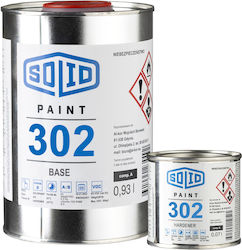 Solidpaint 302 Матово Ръждоустойчиво Антикорозионно Боя Метален Покрив Желязо 1 Литър Цветове Ral 9005