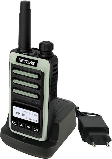 Retevis RB66S FRS Kabelloser CB- und Zwei-Wege-Funkgerät PMR mit Monochrom-Display