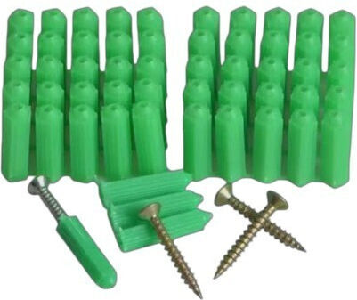 Epica Star Schraubanker Kunststoff 6x25mm 40 Stück