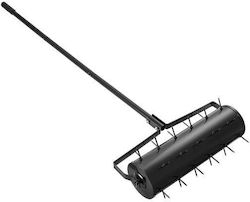 Aerator Manual pentru Gazon Lățime de Lucru 53 Cm 33 Țepi din Oțel