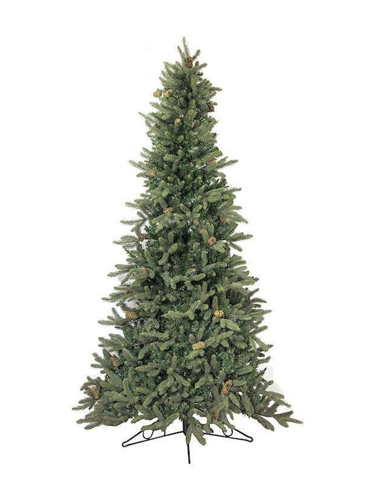 Christmas Tree Wall with Pine Nuts 230cm