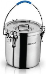 Hascevher Δοχείο Inox 24lt