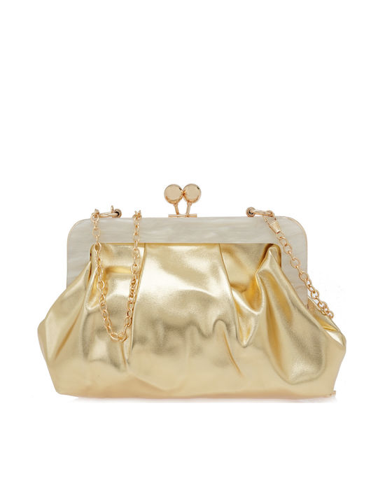 4queens Women's Handbag Gold