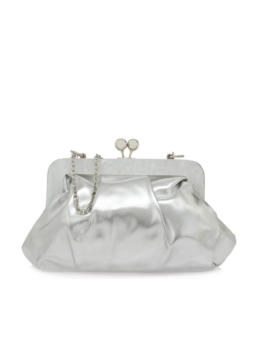 4queens Women's Silver Handbag