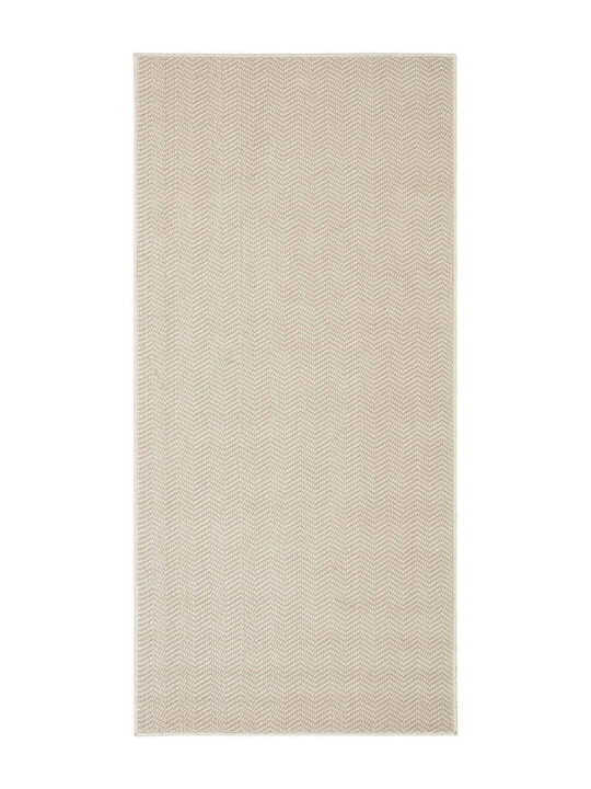 SteweHome Rectangular Kitchen Mat Beige 100x300cm
