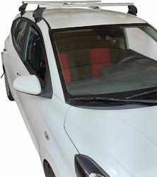 Menabo Car Roof Bars Roof Box Omega Aluminum Locks Hyundai I10 5D 2 Pieces Mb.hi10.03 Menabo Car Roof Bars Roof Box Omega Aluminum Locks Hyundai I10 5D 2 Pieces Mb.hi10.03